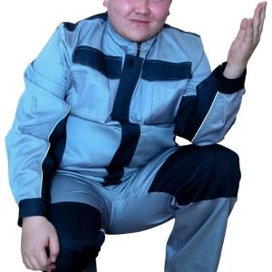 Костюм рабочий (серебристый)