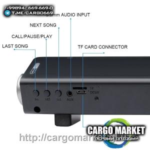 Masofadan boshqarish pulti bilan Bluetooth Soundbar sabvuferi 2000mAh