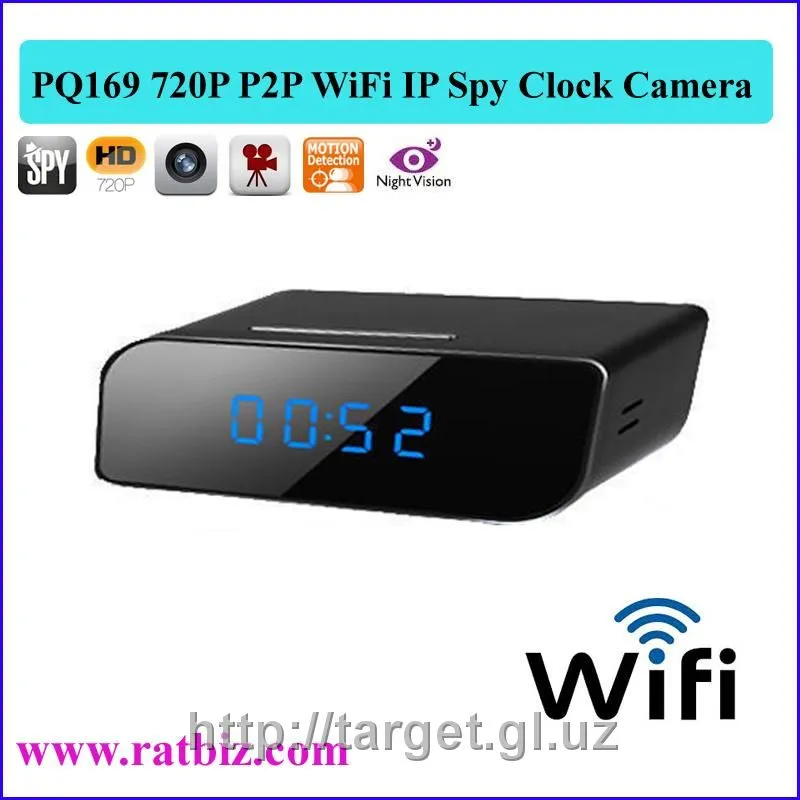 IP WiFi - Soat kamerasi Full HD 1080P