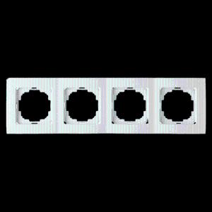 Четверная рамка для розетки.
