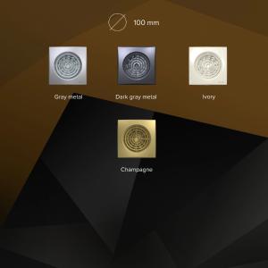 Вентилятор накладной Aura D100 обратный клапан Diciti