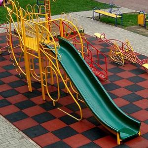 Резиновые плитки для детских площадок (РП)