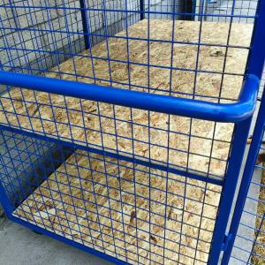 Сеточная тележка-стеллаж