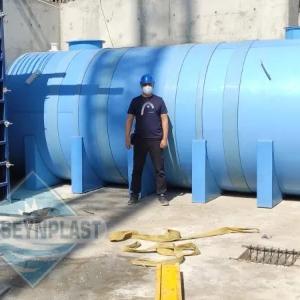 Эко-емкость 25м3, 25 тонн горизонтальная, бак, резервуар