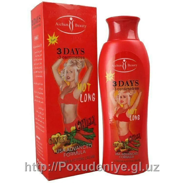 Kilo yo'qotish uchun selülitga qarshi krem ​​Aichun Beauty