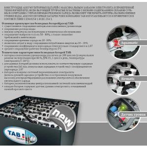 Тяговые аккумуляторы TAB PzRM 24В, 48В, 80В