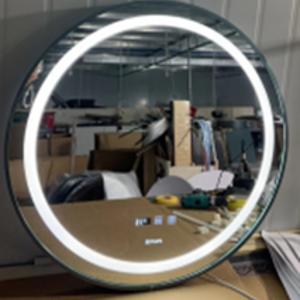 Умное зеркало серое 09, 70х70 см