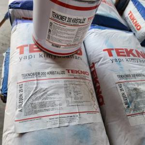 Polimer tsement gidroizolyatsiyasi Teknomer 200 Kristallangan