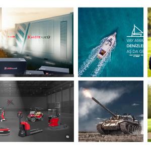 Yarim tortish batareyasi monobloklari 8V, 145/170 Ah