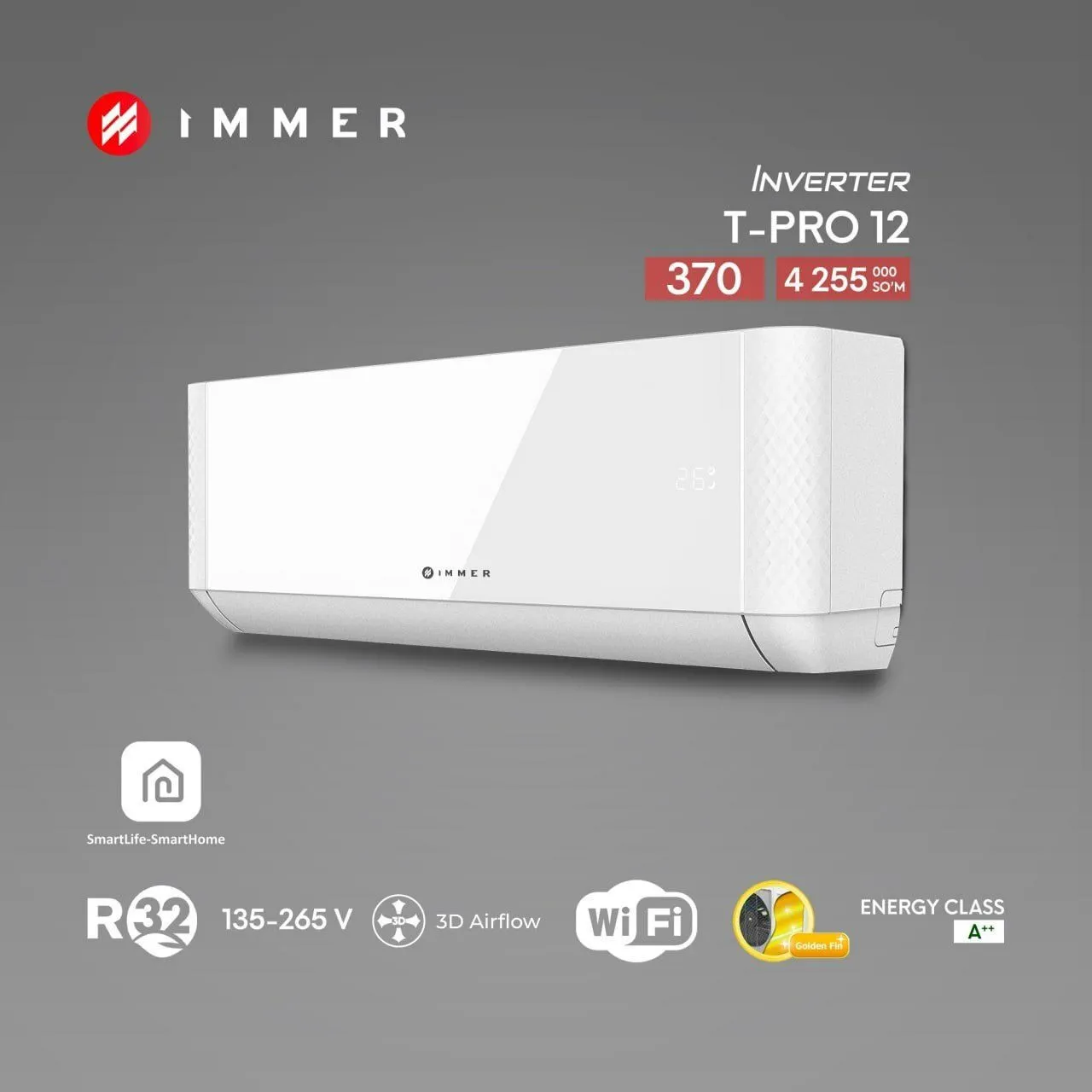 Konditsioner Immer Night Fury 12 Inverter