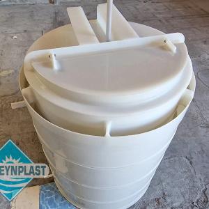 Реактор химический из полипропилена 750 литров с мешалкой