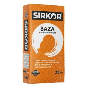 SIRKOR клей плиточный "BAZA" 25 кг