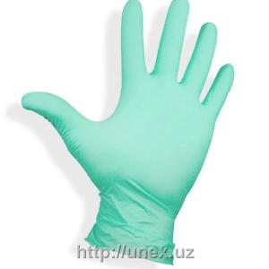 Неопудренные виниловые перчатки