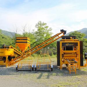 Вибропресс для производства шлакоблоков, бетонной брусчатки и бордюра