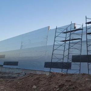 Sendvich panellarni o'rnatish (kalit taslim qurilish)