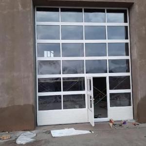 Панорамные секционные ворота