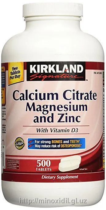 Kaltsiy + magniy + sink + D3 vitamini