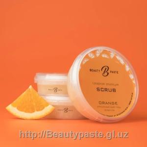 Tozalashtiruvchi skrab BEAUTY PASTE "apelsin" 125 ml