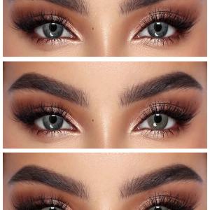 ROMANTICO GRAY  0.00 Цветные СЕРЫЕ контактные линзы, для красоты. 1 Линза