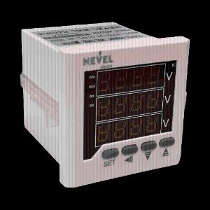 Цифровой вольтметр 72x72 3P 500V