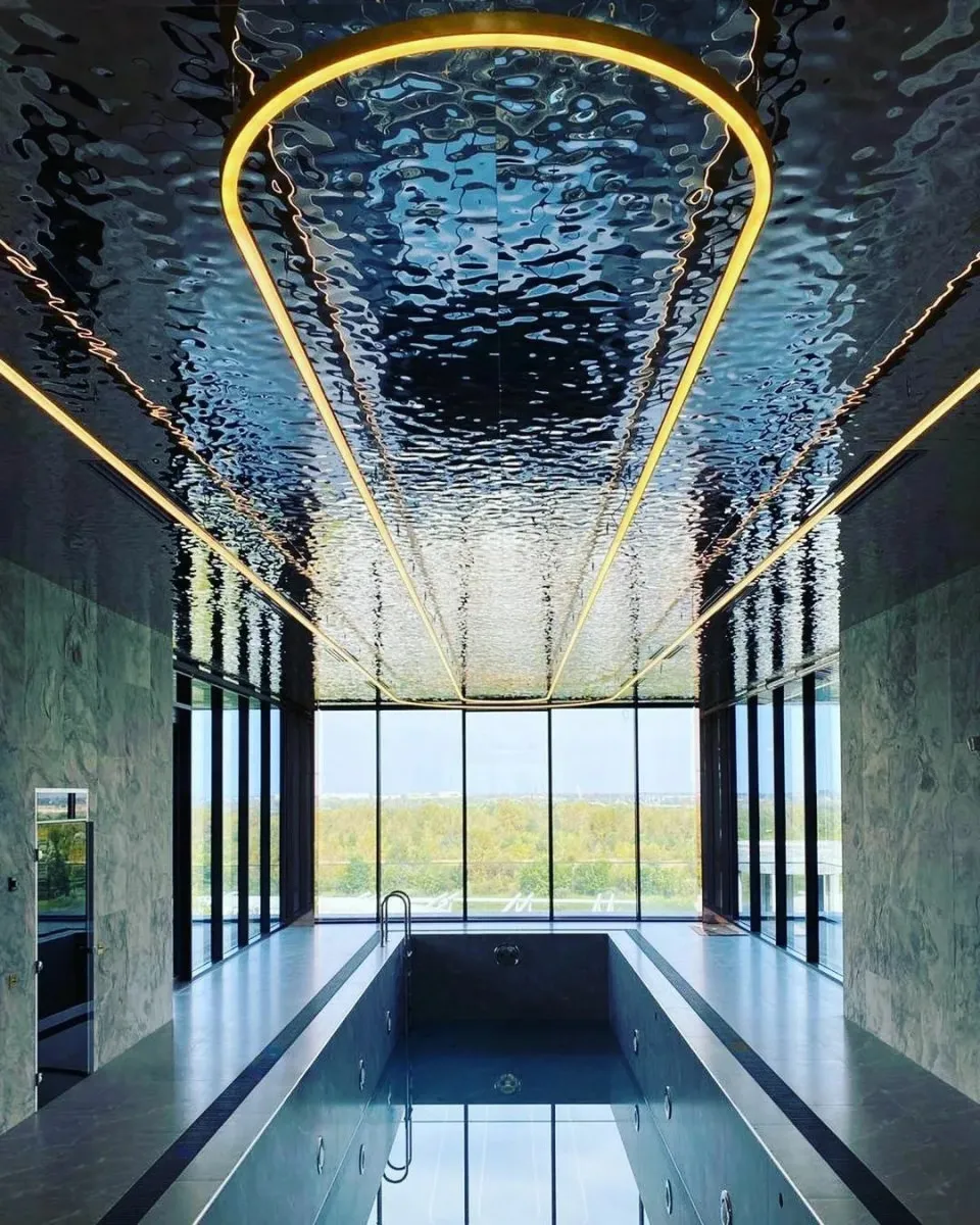 Потолки Aqua Steel