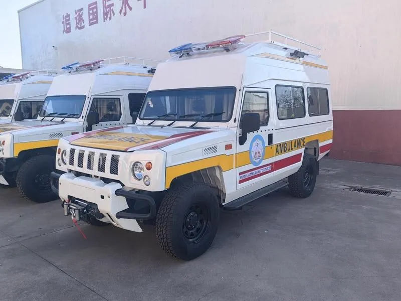 Машина скорой помощи - внедорожник BAW Warrior Ambulance
