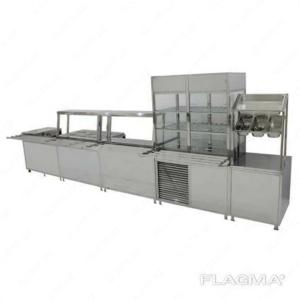 Zanglamaydigan po'latdan tarqatish liniyasi (bain-marie) №1