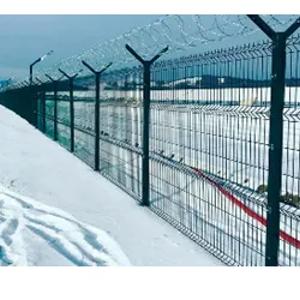 Евро сетка размер ширина 2,5м,  высота 2м, толщина проволока  3,2 мм  ячейка 5 см - 20 см