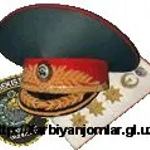 Петлицы для старшего и среднего руководящего состава -(люрикс)