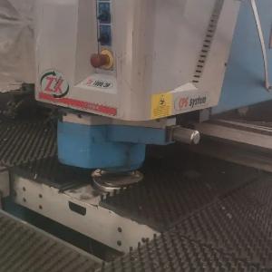 Координатно-пробивная машина EUROMAC. Перфорация листов.