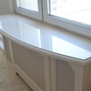 Подоконники из искусственного кварцевого камня