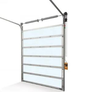 Панорамные секционные ворота
