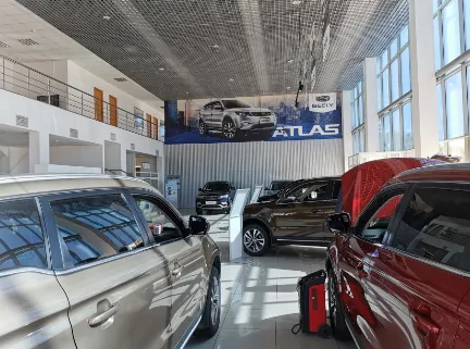 Теплопанели для автосалонов