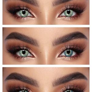 S3-473 SWEETY BLUE  0.00 2PS Цветные ГОЛУБЫЕ контактные линзы, для красоты. 2 Линзы.