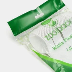 Прозрачная пластиковая чайная ложка  Zoolpack (50)