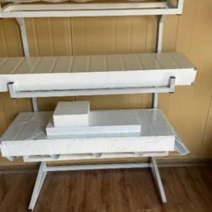 Kengaytirilgan polistirolga asoslangan tom yopish sendvich panellari, panel qalinligi - 50-150 mm