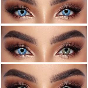  BSO-02 HONEY BROWN 0.00 Цветные КАРИЕ контактные линзы, для красоты. 1 Линза