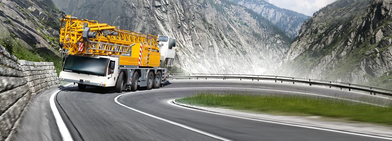 Mobil qurilish krani LIEBHERR