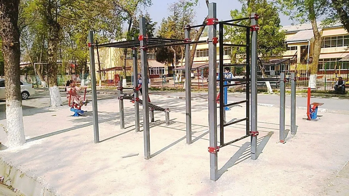 Уличные спортивные тренажёры KiF