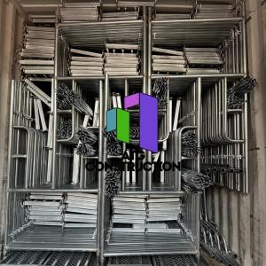 Строительные леса D-Ø40 стенка трубы 2.5 мм, оцинкованные, Китай