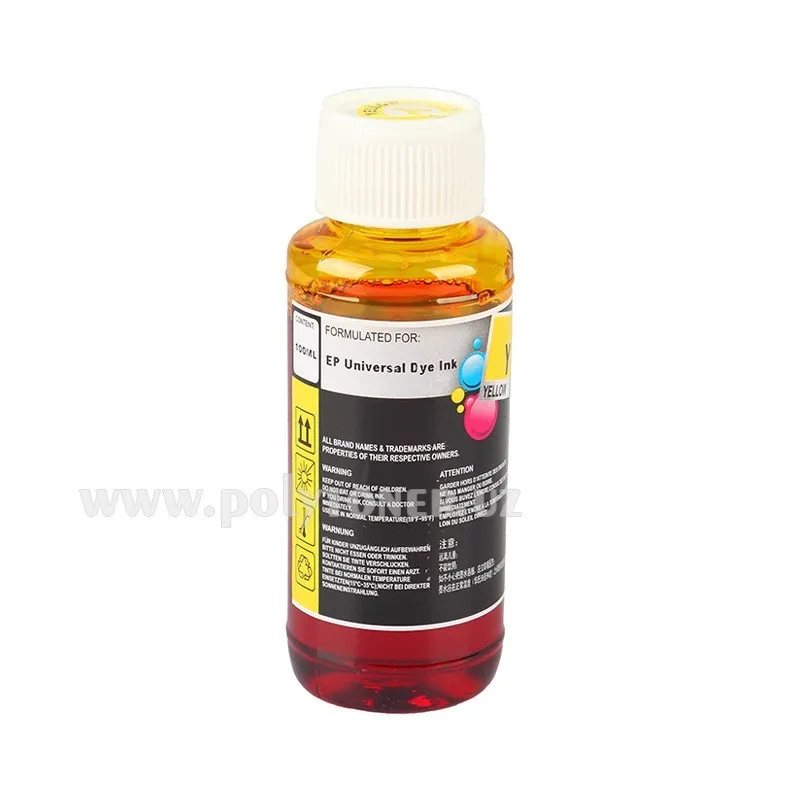 Epson printer 100ml uchun suvda eruvchan siyoh (CMYK)