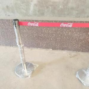 Стойка барьеры парковочные с вытяжной лентой 3метра