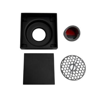 Трап кафельный Black, 10х10 см х 2,5 мм