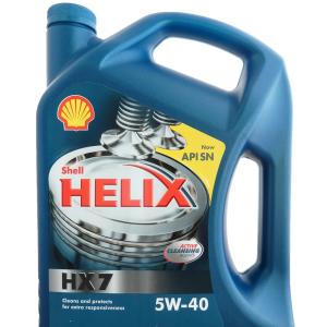 Моторное масло Shell Helix HX5 5W30 SN 4L моторное масло