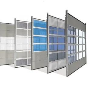 Panoramik seksiyali eshiklar