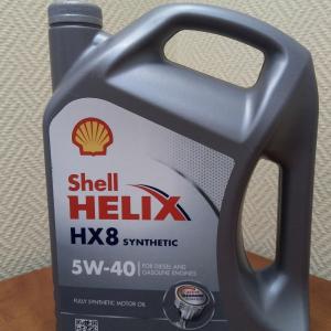 Масла  SHELL HELIX HX8  5W40  Fully Syntetic 100% 4L