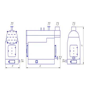 Котел ASB 300 тв (3000 м2)