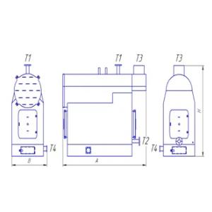 Котел ASB 300 тв (3000 м2)