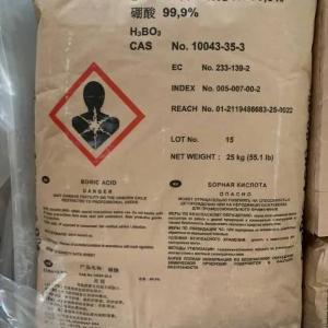 Borik kislotasi (Turkiya, Rossiya)