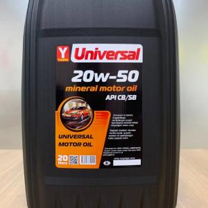 Моторное масло "UNIVERSAL 20W-50"